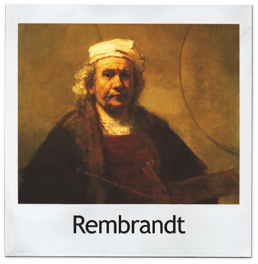 Rembrandt polaroid