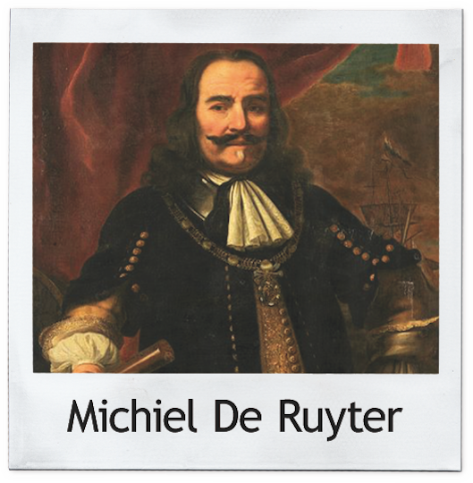 Michiel de Ruyter polaroid