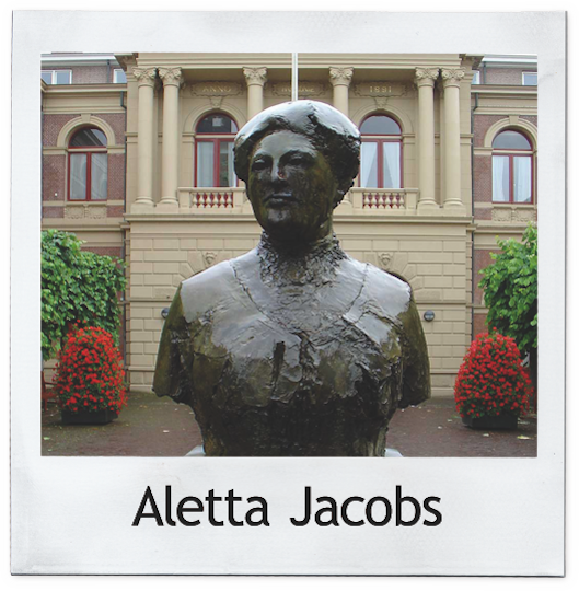 Aletta Jacobs polaroid
